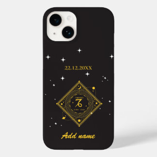 Personalised Zodiac Custom name Capricorn Case-Mate iPhone 14 Case