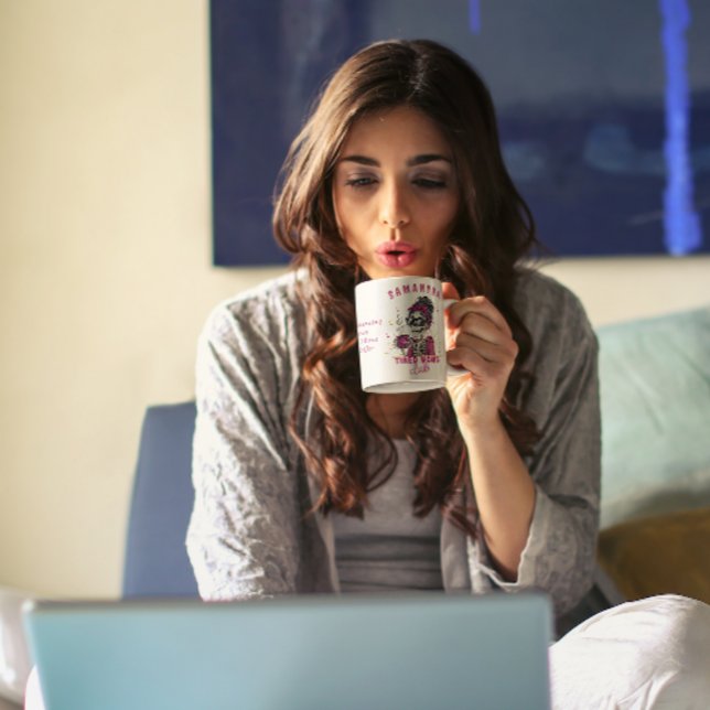 Personalised Zombie Coffee Tired Mum Club  mug (Creator Uploaded)