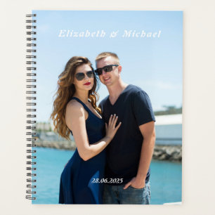 Personalisierbar Foto Hochzeit Planner