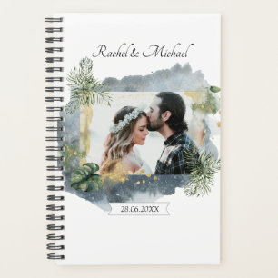 Personalisierbarer Foto Hochzeit Planner