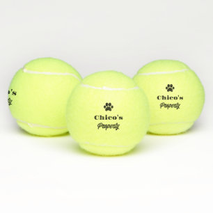 Personalisierter humorvoller Hundeball Tennis Balls
