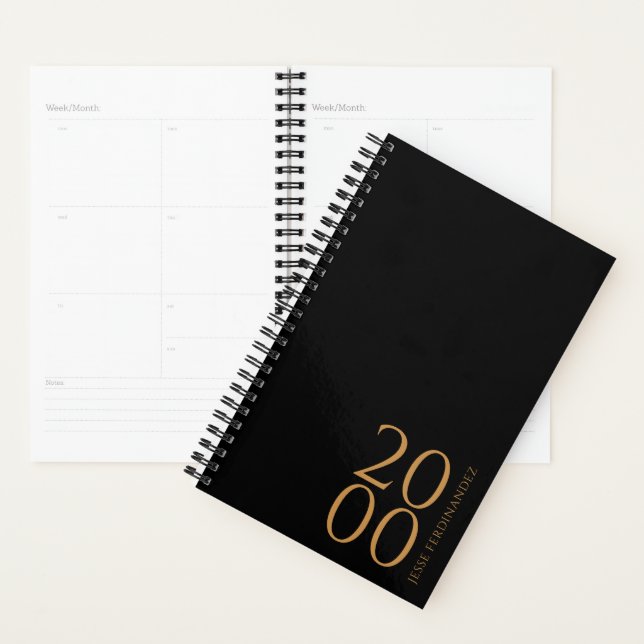 Personalising Minimalist Modern Simple Personal  Planner (Display)