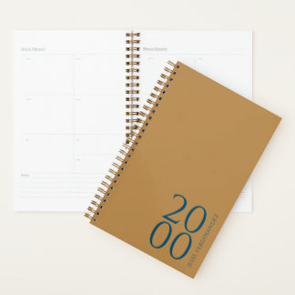 Personalising Personal 20XX Weekly Planner