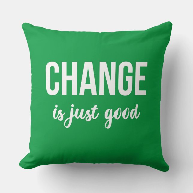 personality development inspirational text message cushion (Front)