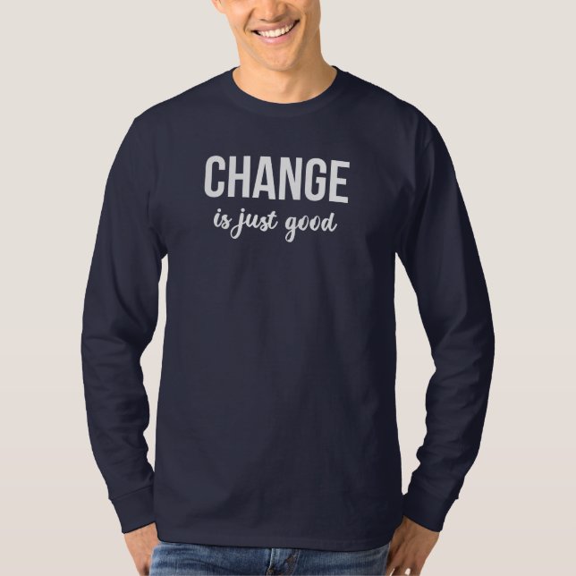 personality development inspirational text message T-Shirt (Front)