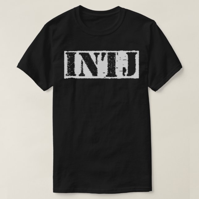 Personality Type INTJ  T-Shirt (Design Front)