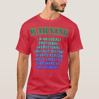 Personality warning T-Shirt