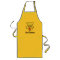 Personalizable apron for men with funny chef image