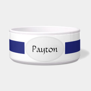 Personalizable Ceramic Pet Bowl