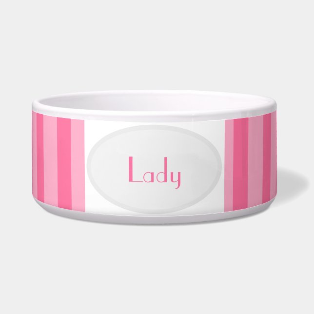 Personalizable Ceramic Pet Bowl (Front)