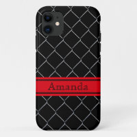 Personalizable Chain Link Fence Pattern
