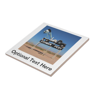 Personalizable Coober Pedy Outback Souvenir Tile