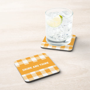Personalizable cool home décor coaster