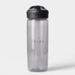 Personalizable Custom Monogram Zaddy Camelback Water Bottle<br><div class="desc">Custom Water Bottle.  Monogram. Camelback.  Zaddy.</div>