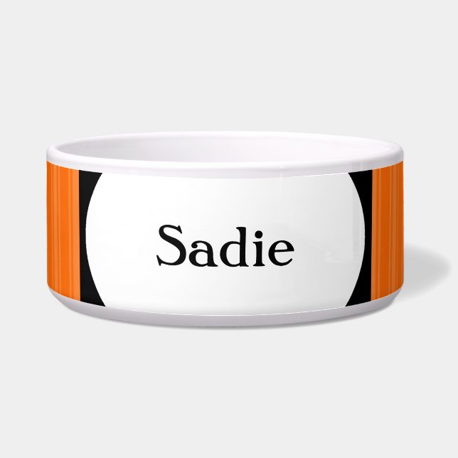 Personalizable Dog Food Bowl - HAMbWG (Front)