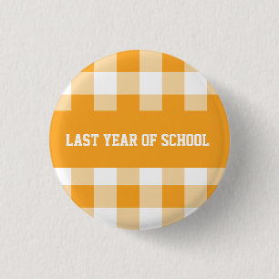 Personalizable funny school  3 cm round badge