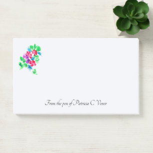 Personalizable Horizontal Post-it Notes
