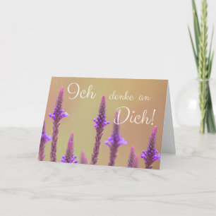 Personalizable I think of you card! Card