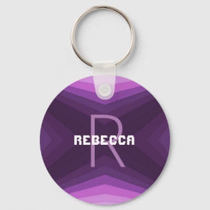 Personalizable Keychain Purple - HAMbyWG