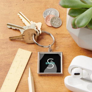 Personalizable Keychain - Silver HAMbWG