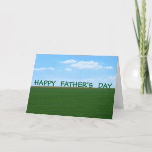 Personalizable Landscape Photograph Father's Day Card