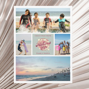 Personalizable photo Mallorca Family vacation Postcard