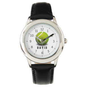 Personalizable Tennis Time   Cool Sport gifts Watch