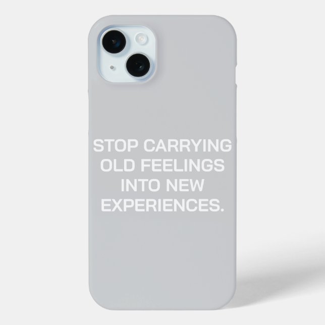 PERSONALIZD YOUR OWN QUOTES STYLISH MODERN MINIMAL Case-Mate iPhone CASE (Back)