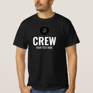 Personalize Add Company Logo Here Men's Crew T-Shirt