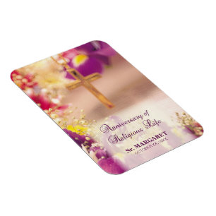 Personalize, Anniversary Religious Life, Nun Magnet