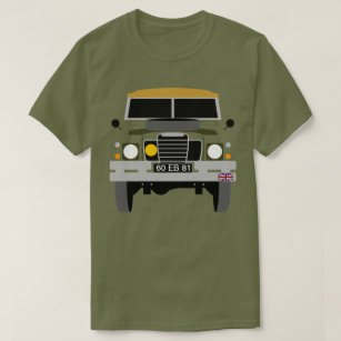 PERSONALIZE BRITISH ARMY VETERAN LAND-ROVER T-Shirt