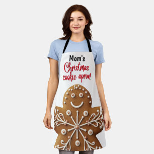 Personalize Christmas Cookie  Apron