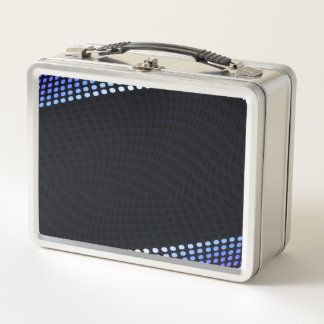 PERSONALIZE - Create Your Own Halftone Edges Metal Lunch Box