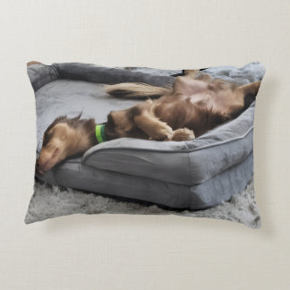 Personalize Dog Lover Pillow-Use Your Pet's Photo Decorative Cushion