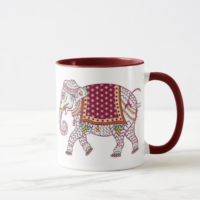 PERSONALIZE ELEPHANT MOTHER'S DAY MUG (Right)