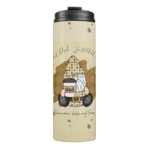Personalize for Coffee Lover Dad   Vintage Thermal Tumbler