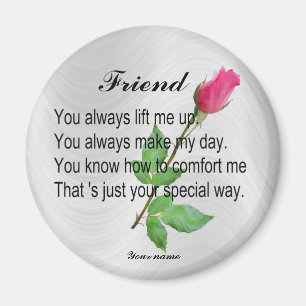 PERSONALIZE FRIEND -MAGNET MAGNET