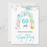 *~* PERSONALIZE GENERIC any age Balloon Birthday