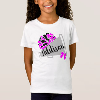 Personalize Girls Cheer T-Shirt Cute Cheer Shirt