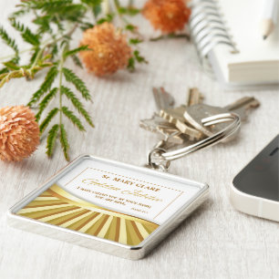 Personalize, Golden Jubilee of Religious Life Key Ring