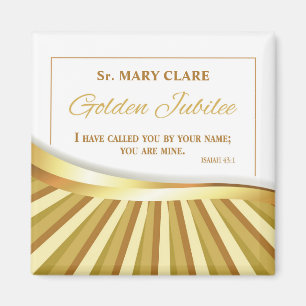 Personalize, Golden Jubilee of Religious Life Magnet