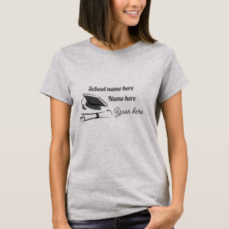 Personalize Graduation T-Shirt