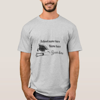 Personalize Graduation T-Shirt