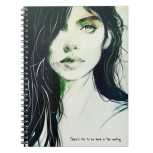 PERSONALIZE: Illustrated Portrait Notebook