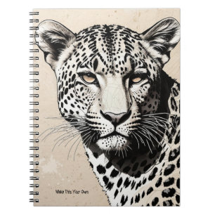 PERSONALIZE Leopard Notebook