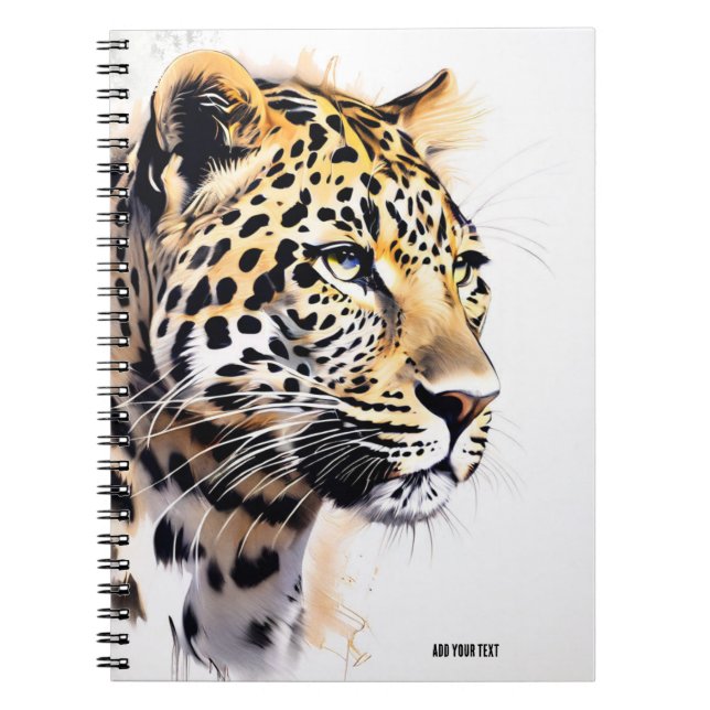PERSONALIZE: Leopard | Notebook Journal (Front)