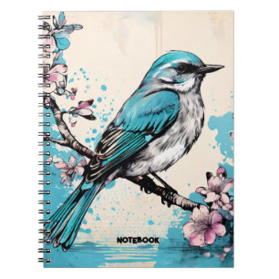 PERSONALIZE: Little Blue Bird   Notebook Journal