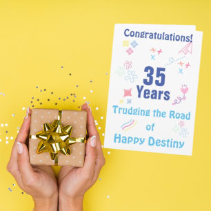 Personalize Milestone  12 Step Anniversary Card