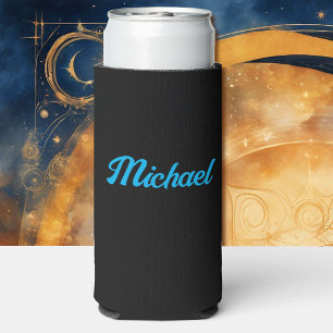 Personalize Name for a Useful Custom Gift Tall Seltzer Can Cooler