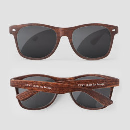 Personalize Name Quote Artwork Sunglasses